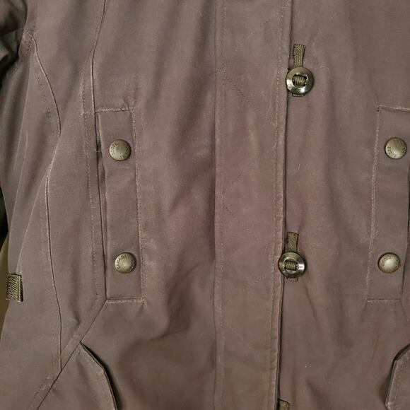 Canada Goose Kensington Parka Down Jacket Black Hooded 2506LA Size Small - Picture 10 of 15